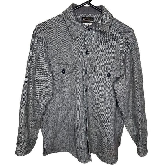 Vintage 90’s Eddie Bauer Wool Blend Jacket Large - Picture 1 of 5